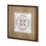 Sandpainting-Watercolor I by Mercana Studio Hand Embellished Framed Art Print Matted under Glass from Mercana - Luna Furniture