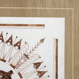 Sandpainting-Watercolor I by Mercana Studio Hand Embellished Framed Art Print Matted under Glass from Mercana - Luna Furniture