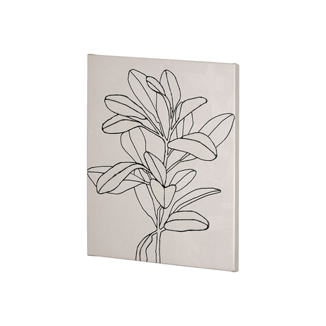Olive Branch Countour II by Emma Scarvey a Hand Embellished Textured Canvas from Mercana - Luna Furniture
