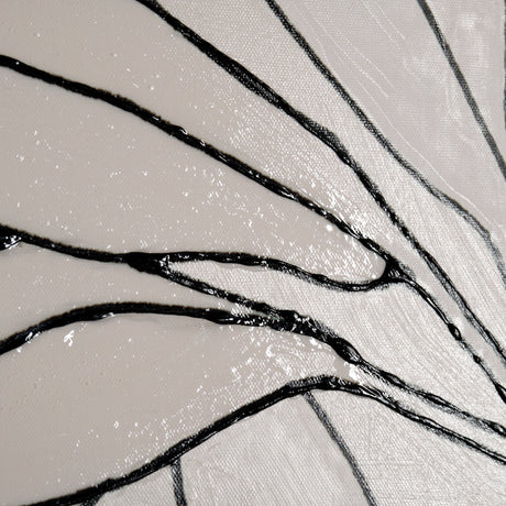 Olive Branch Countour II by Emma Scarvey a Hand Embellished Textured Canvas from Mercana - Luna Furniture