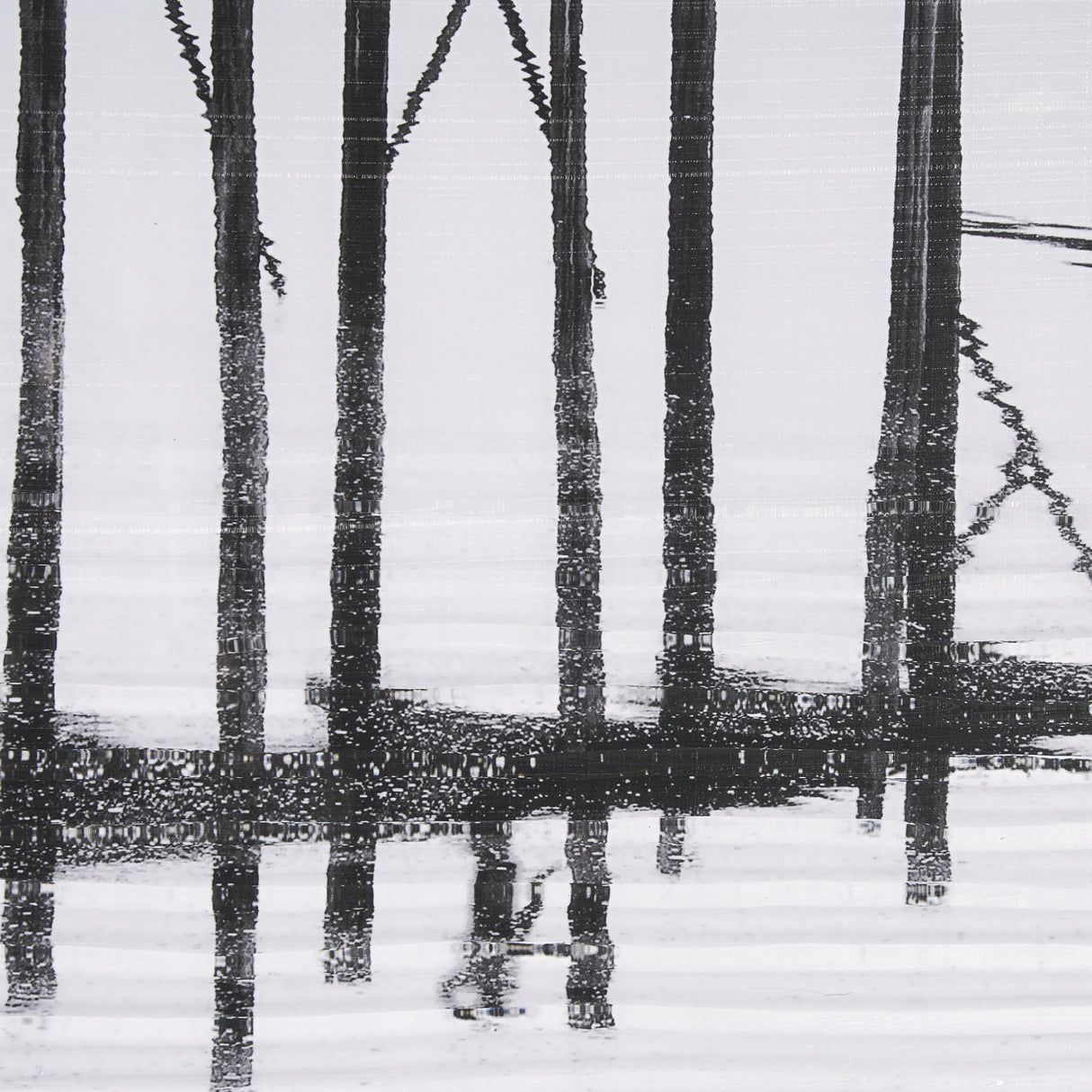 U Bein Bridge by Mercana Studio a Hand Embellished Textured Framed Photo Art Print Matted under Glas from Mercana - Luna Furniture