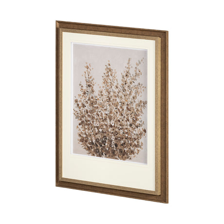 Rustic Wildflowers I by Tim OToole a Framed Art Print Matted under Glass from Mercana - Luna Furniture