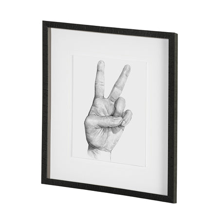 Hand Signs II by Jennifer Paxton Parker a Framed Art Print Matted under Glass from Mercana - Luna Furniture