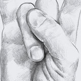Hand Signs IV by Jennifer Paxton Parker a Framed Art Print Matted under Glass from Mercana - Luna Furniture