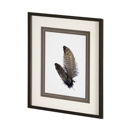 Feathered Friends by Nancy Crowell a Framed Art Print Matted under Glass from Mercana - Luna Furniture