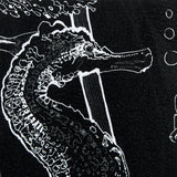 Fish Black by Mercana Studio a Hand Embellished Textured Framed Art Print Matted under Glass from Mercana - Luna Furniture
