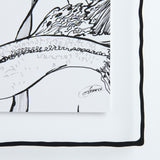 Fish White by Mercana Studio a Hand Embellished Textured Framed Art Print Matted under Glass from Mercana - Luna Furniture