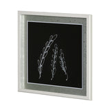 Flora IV by Mercana Studio a Hand Embellished Textured Framed Art Print Matted under Glass from Mercana - Luna Furniture