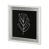 Flora V by Mercana Studio a Hand Embellished Textured Framed Art Print Matted under Glass from Mercana - Luna Furniture