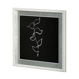 Flora VI by Mercana Studio a Hand Embellished Textured Framed Art Print Matted under Glass from Mercana - Luna Furniture