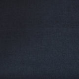 Brooks 90.2L x 34.8W x 33.5H Navy Blue Fabric Three Seater Sofa W/ Medium Brown Wooden Legs from Mercana - Luna Furniture