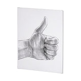 Hand Signs I by Jennifer Paxton Parker a Hand Embellished Textured Canvas from Mercana - Luna Furniture