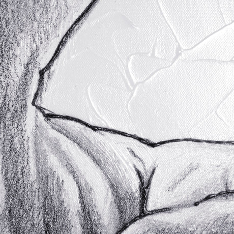 Hand Signs I by Jennifer Paxton Parker a Hand Embellished Textured Canvas from Mercana - Luna Furniture