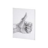 Hand Signs I by Jennifer Paxton Parker a Hand Embellished Textured Canvas from Mercana - Luna Furniture