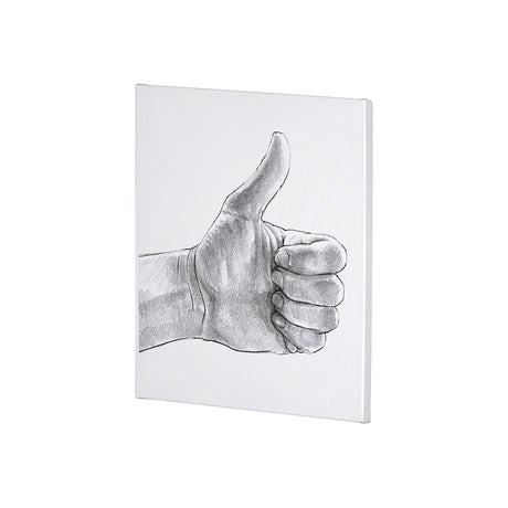 Hand Signs I by Jennifer Paxton Parker a Hand Embellished Textured Canvas from Mercana - Luna Furniture