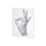 Hand Signs III by Jennifer Paxton Parker a Hand Embellished Textured Canvas from Mercana - Luna Furniture