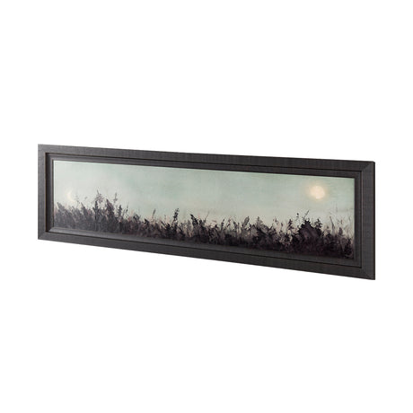 Moon Sets, Sun Rises by Mercana Studio a Hand Embellished Textured Framed Art Print from Mercana - Luna Furniture