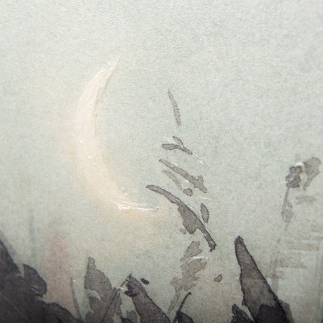 Moon Sets, Sun Rises by Mercana Studio a Hand Embellished Textured Framed Art Print from Mercana - Luna Furniture