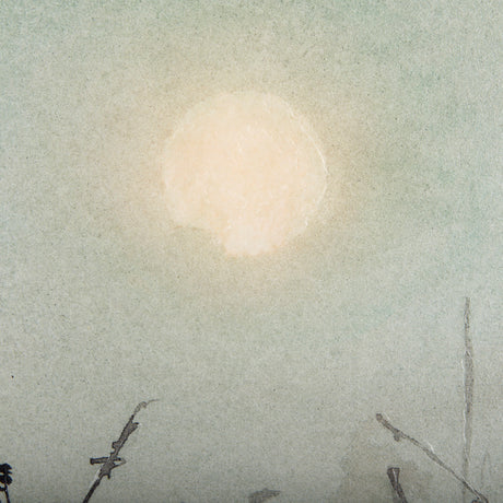 Moon Sets, Sun Rises by Mercana Studio a Hand Embellished Textured Framed Art Print from Mercana - Luna Furniture