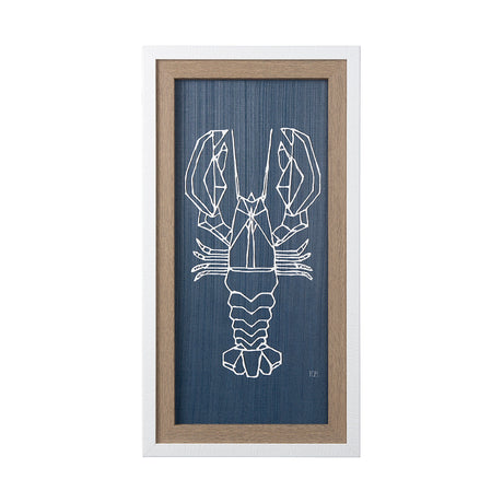 Crawfish II by Mercana Studio a Hand Embellished Textured Framed Art Print from Mercana - Luna Furniture