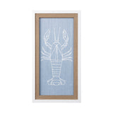 Lobster I by Mercana Studio a Hand Embellished Textured Framed Art Print from Mercana - Luna Furniture