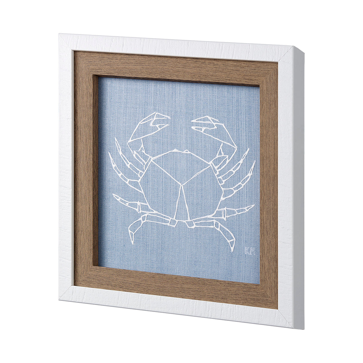 Stone Crab II by Mercana Studio a Hand Embellished Textured Framed Art Print from Mercana - Luna Furniture