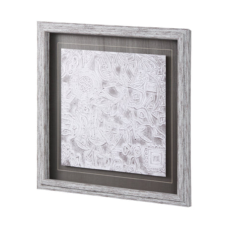 Vintage Tile Collection I by Mercana Studio a Hand Embellished Textured Framed Art Print from Mercana - Luna Furniture