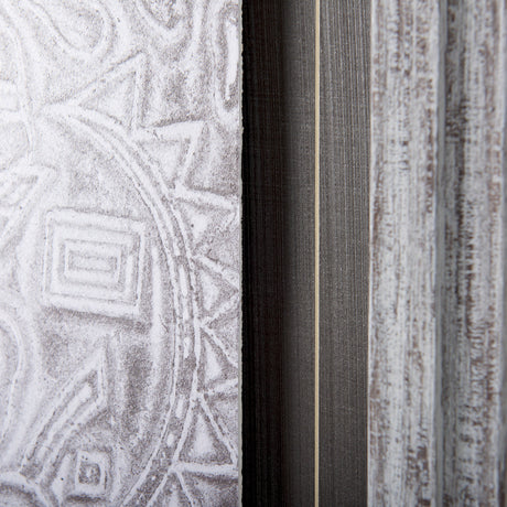 Vintage Tile Collection I by Mercana Studio a Hand Embellished Textured Framed Art Print from Mercana - Luna Furniture