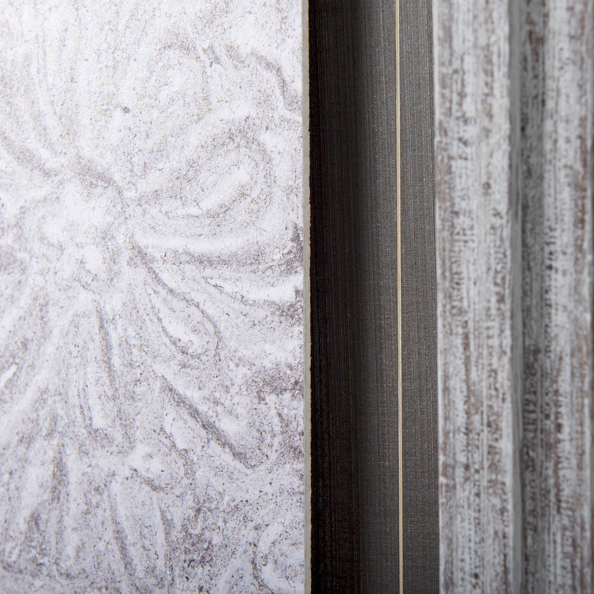 Vintage Tile Collection II by Mercana Studio a Hand Embellished Textured Framed Art Print from Mercana - Luna Furniture