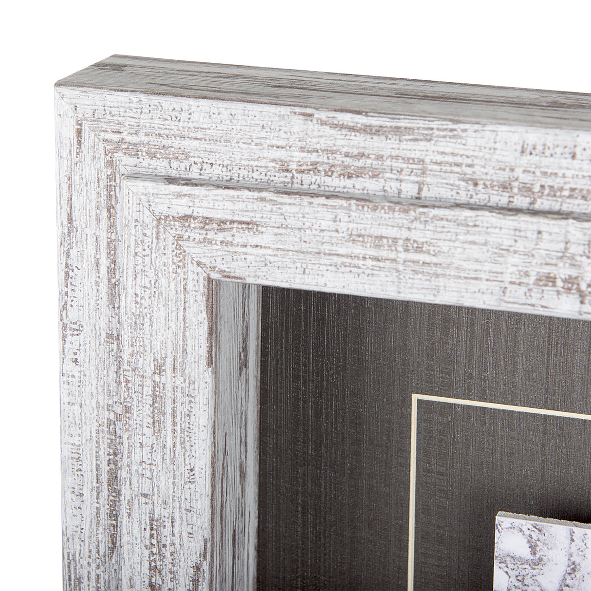 Vintage Tile Collection IV by Mercana Studio a Hand Embellished Textured Framed Art Print from Mercana - Luna Furniture