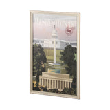 Washington DC Go USA (XL) by Mercana Studio Hand Embellished Decograph Framed Art Print under Glass from Mercana - Luna Furniture