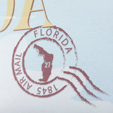 Florida Go USA (XL) by Mercana Studio a Hand Embellished Decograph Framed Art Print under Glass from Mercana - Luna Furniture