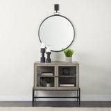Bolton I 3.9L x 3.9W x 10.6H Black Metal Table Candle Holders from Mercana - Luna Furniture