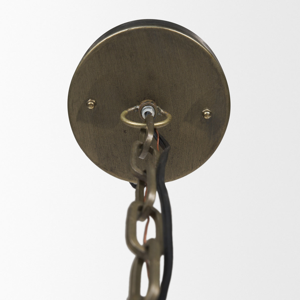 Dawson I 13x13.5 Silver Toned Metal Dome Pendant Light from Mercana - Luna Furniture