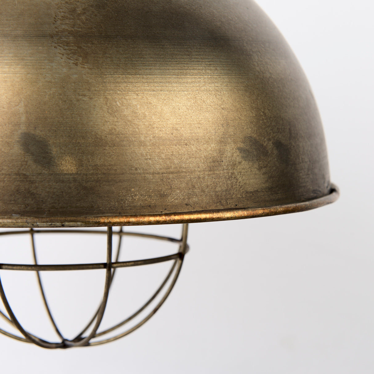 Dawson I 13x13.5 Silver Toned Metal Dome Pendant Light from Mercana - Luna Furniture