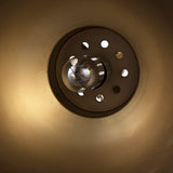 Leighton I 15x20 Gold Toned Metal Spherical Pendant Light from Mercana - Luna Furniture