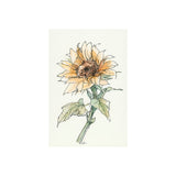 Sunflower II by Mercana Studio a Hand Embellished Textured Canvas from Mercana - Luna Furniture