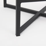 Frodo 26.4H Gray Fabric Seat W/Black Iron Frame Counter Stool from Mercana - Luna Furniture