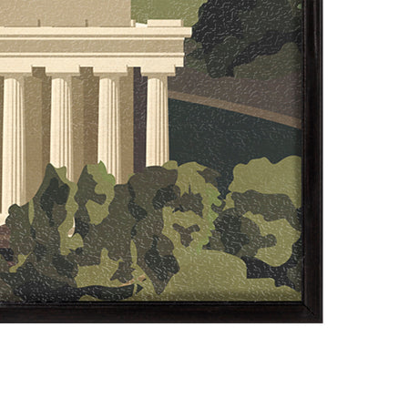 Washington DC Go USA (SM) by Mercana Studio a Hand Embellished Decograph Framed Art Print from Mercana - Luna Furniture