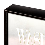 Washington DC Go USA (SM) by Mercana Studio a Hand Embellished Decograph Framed Art Print from Mercana - Luna Furniture