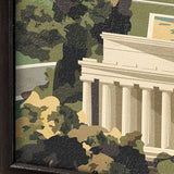 Washington DC Go USA (SM) by Mercana Studio a Hand Embellished Decograph Framed Art Print from Mercana - Luna Furniture