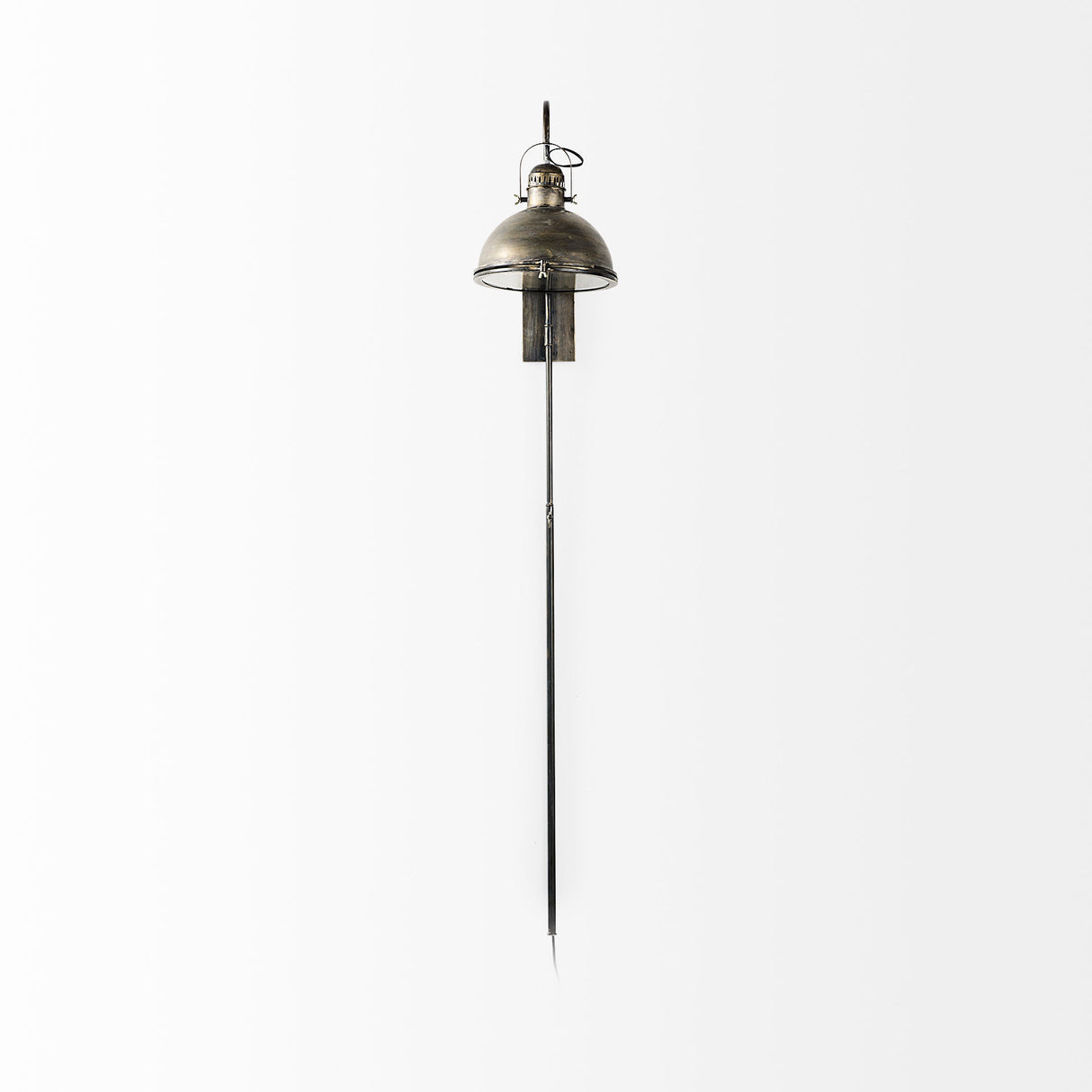 Tazb 13L x 11W x 62H Gold Metal Conical Shade Wall Sconce from Mercana - Luna Furniture