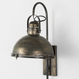 Tazb 13L x 11W x 62H Gold Metal Conical Shade Wall Sconce from Mercana - Luna Furniture