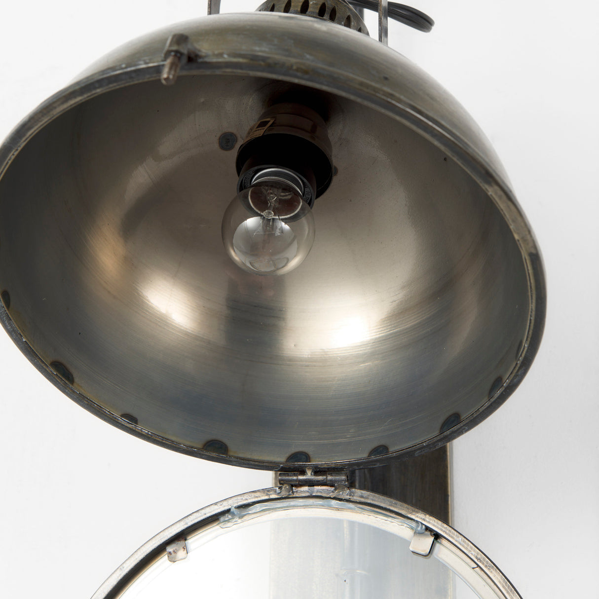 Tazb 13L x 11W x 62H Gold Metal Conical Shade Wall Sconce from Mercana - Luna Furniture