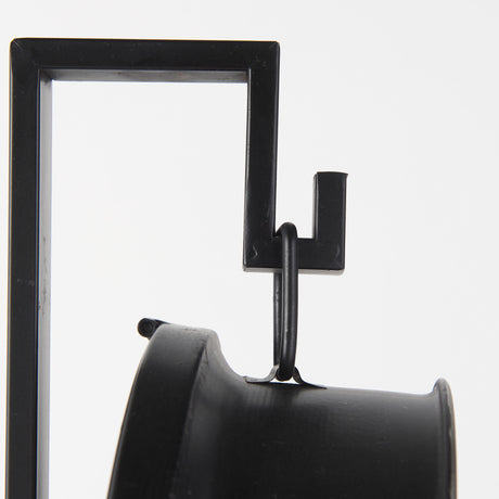 Taxz Metallic Brown Metal Hanging Table Clock from Mercana - Luna Furniture