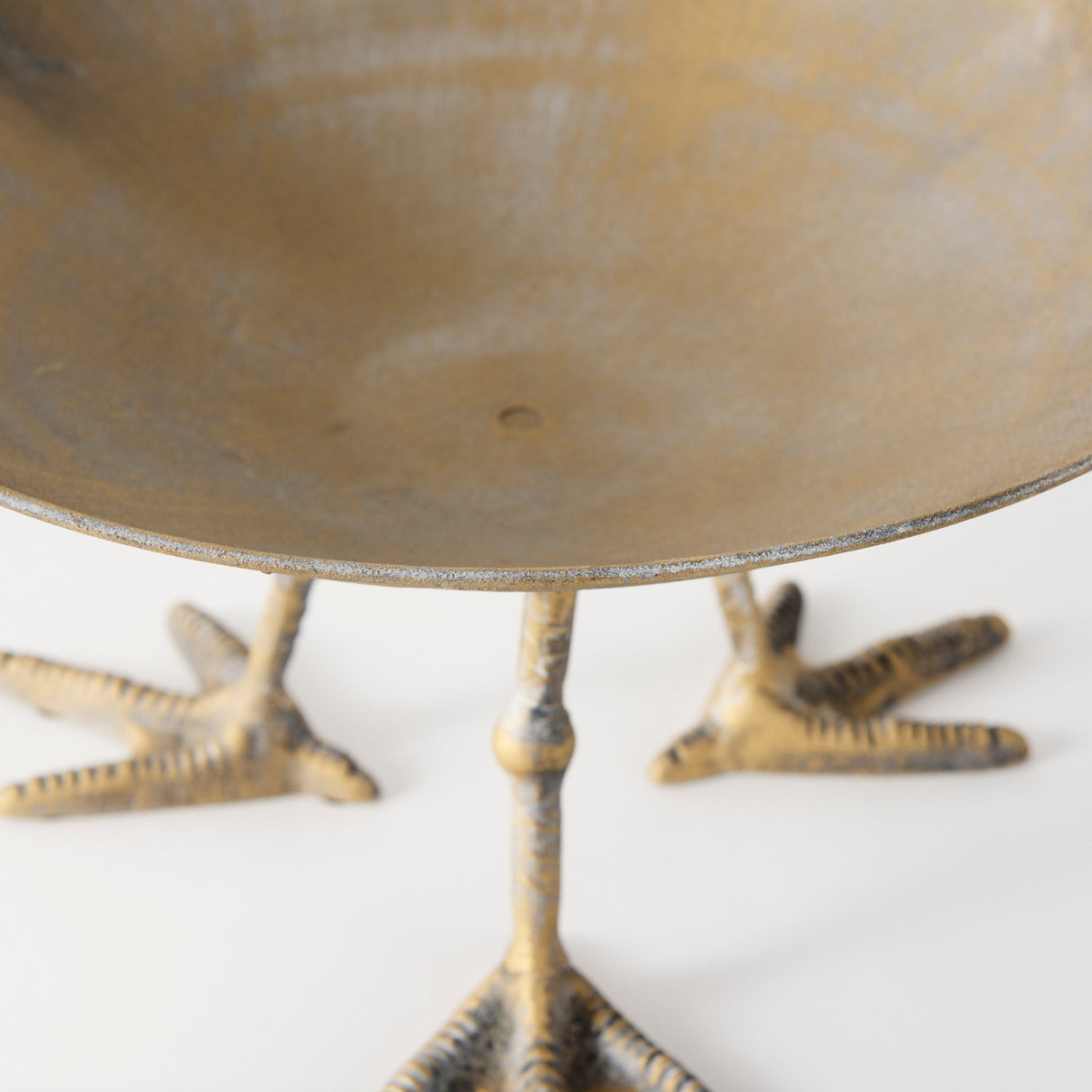 Chadwick II 13L x 13W Gold Metal Webbed Feet Bowl from Mercana - Luna Furniture
