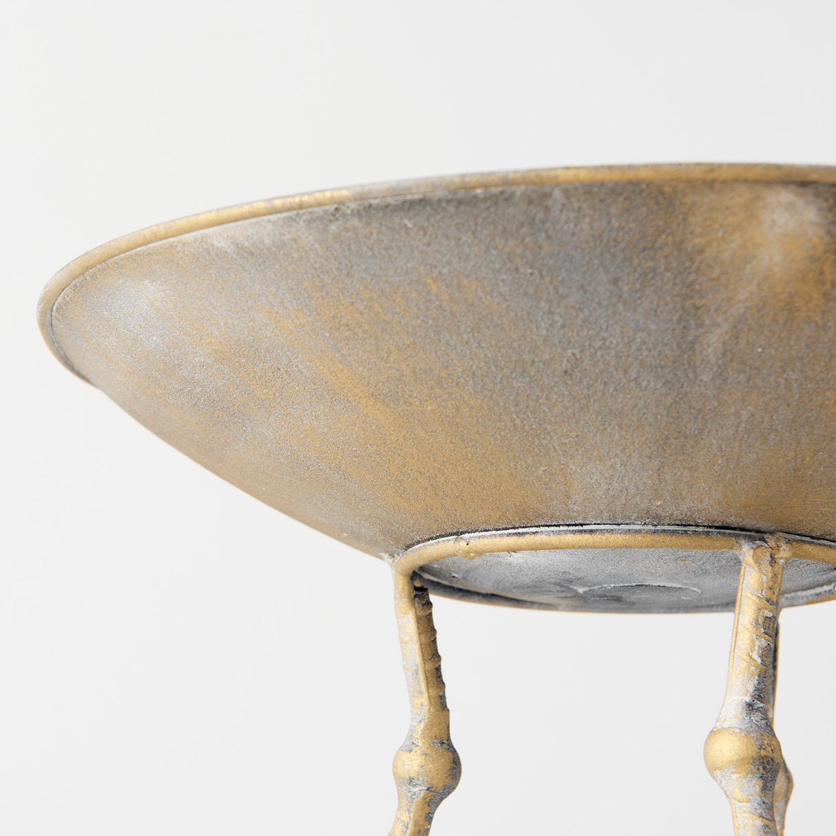 Chadwick II 13L x 13W Gold Metal Webbed Feet Bowl from Mercana - Luna Furniture