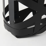Tyrell (Set of 2) 23L x 11W; 18L x 8W Black Iron Metal Baskets from Mercana - Luna Furniture