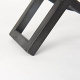 Gaston Gray Metal Circular Table Clock from Mercana - Luna Furniture