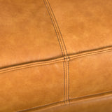 D'Arcy 111"L x 70"D x 33"H Tan Leather Right Chaise Sectional from Mercana - Luna Furniture